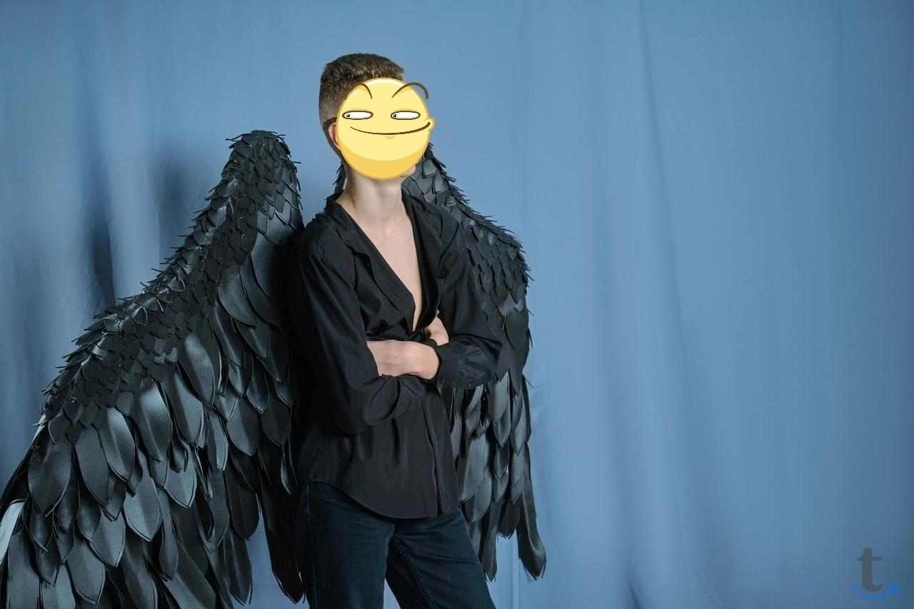 САМАРА. Предлагаю черные крылья для фотосессии в Самаре